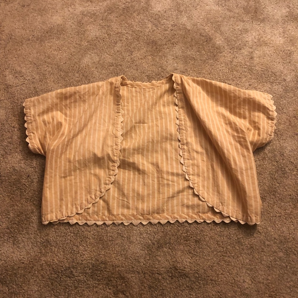 Cute cropped cover up